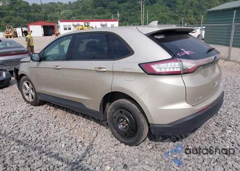 2017 Ford Edge Se z USA, uszkodzony, nr VIN 2FMPK4G97HBB35390